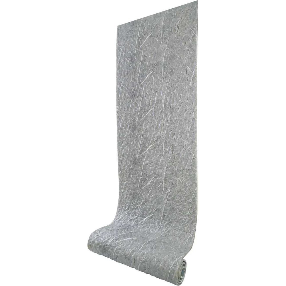 Изображение товара Самоклеящаяся ПВХ плитка LAKO DECOR гибкий камень серый микс 2.1м² рулон 11мм