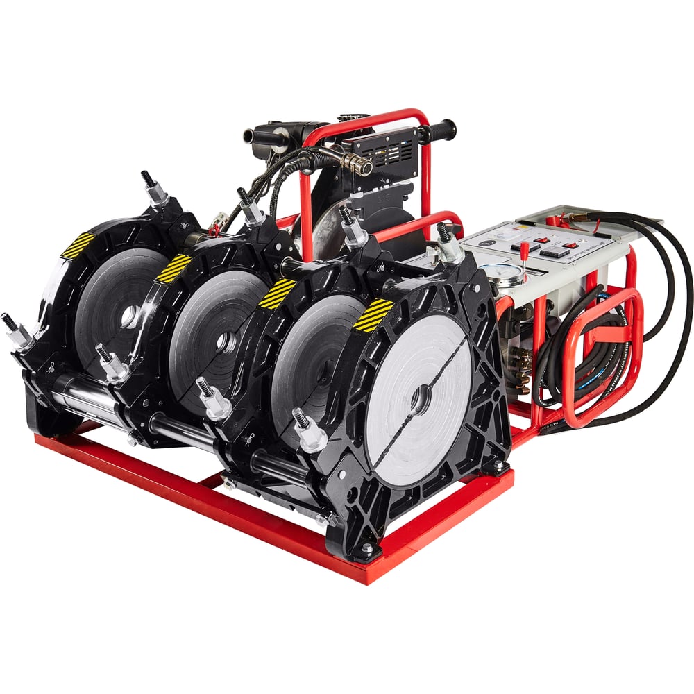 Изображение товара Аппарат для стыковой сварки ПНД труб GasFusion RED-400+НАКС профессиональный