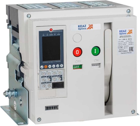 Изображение товара Выключатель автоматический КЭАЗ OptiMat A-1000-S2-3P-85-F-MR8.1-B-C2200-M2-P00-S1-03 286493