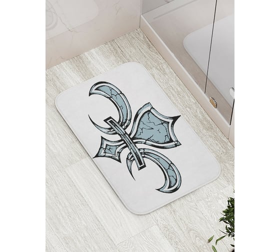 Изображение товара Коврик противоскользящий JoyArty "Готическая лилия" для ванной, сауны, бассейна, bath_14854