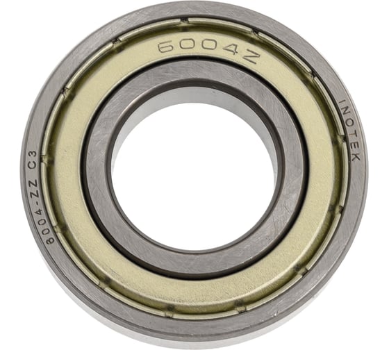 Изображение товара Подшипник ИНОТЭК 6004-ZZ C3 (упаковка 3шт.) 4680150976576