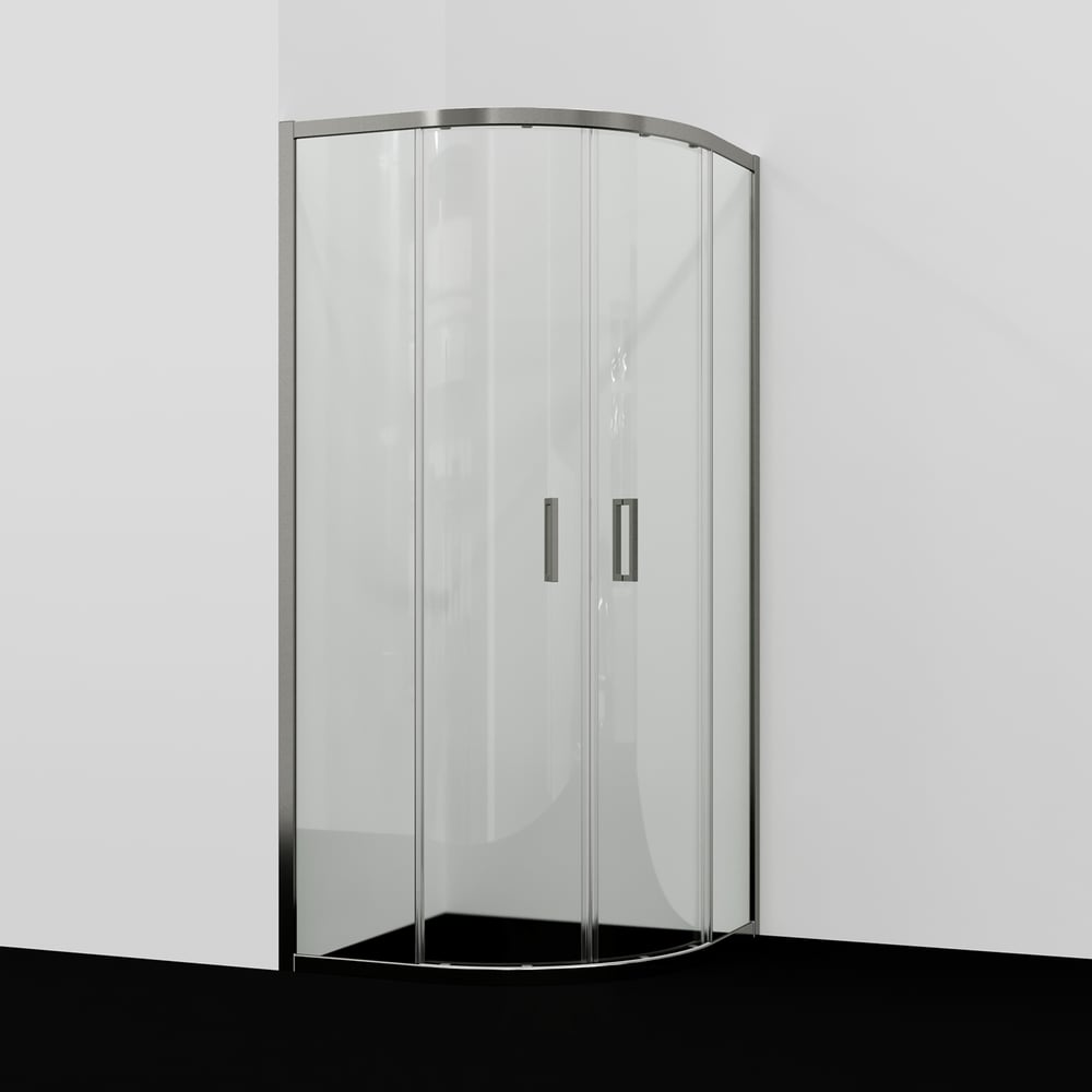 Изображение товара Душевой уголок WasserKRAFT Tauber 64S23 раздвижной прозрачный анодированный алюминий