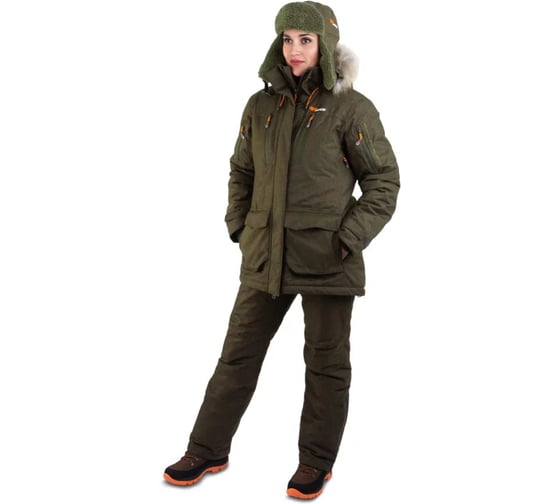 Изображение товара Женский костюм для охоты зимний PRIDE Артемида  -35, хаки_р-р 44-46 рост 158-164 4660335517992