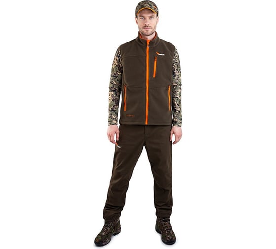 Изображение товара Флисовый жилет PRIDE Кольт демисезонный, хаки_р-р 60-62 рост 182-188 4660335524440