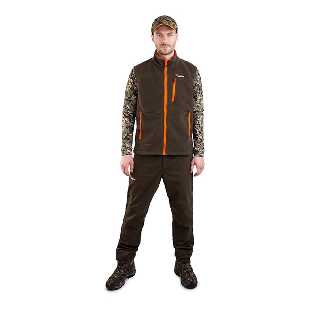 Изображение товара Флисовый жилет PRIDE Кольт демисезонный для мужчин 52-54 хаки