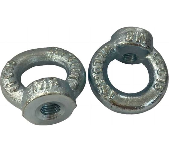 Изображение товара Рым-гайка boltnn.ru М8 DIN 582 оцинкованный 100шт 4687206931015
