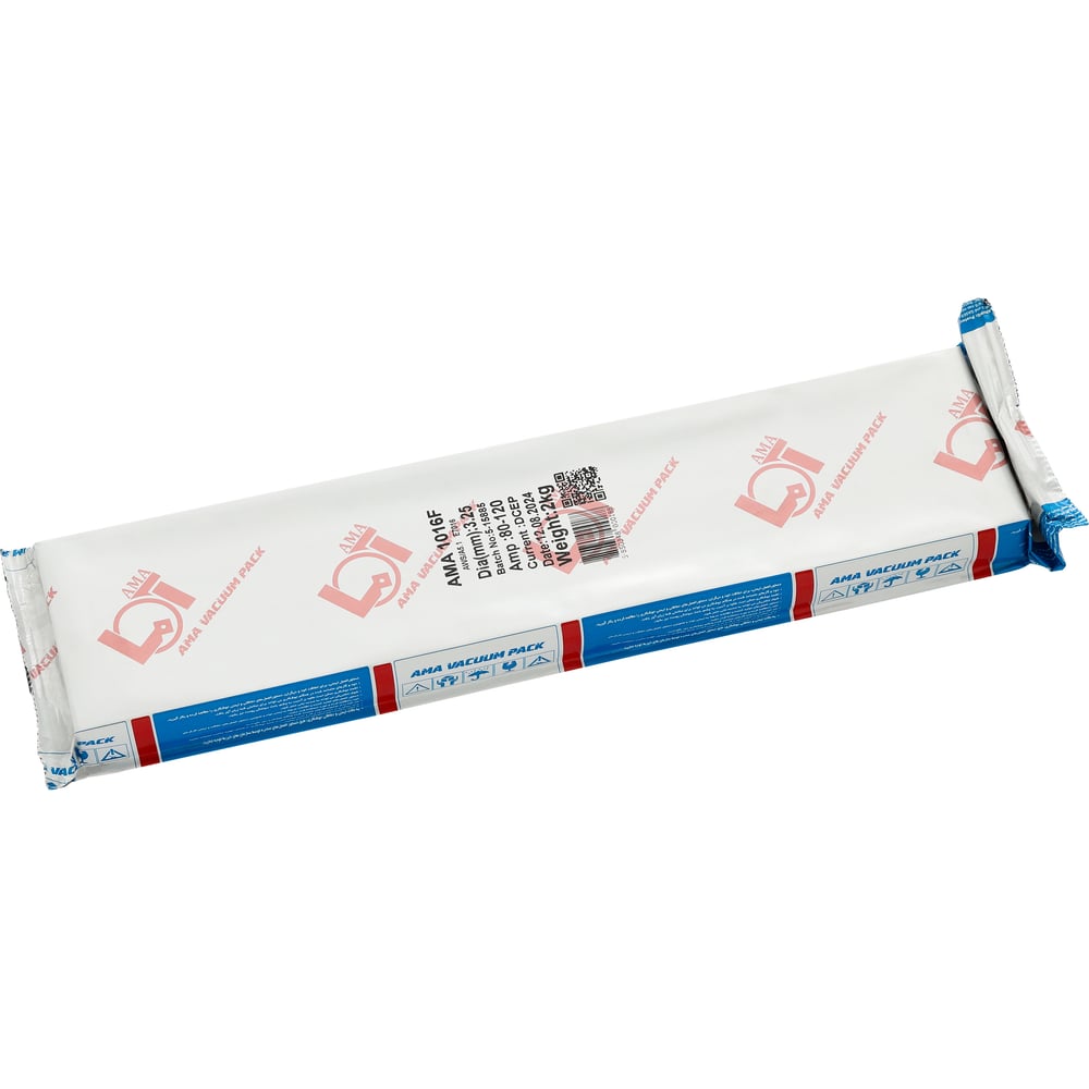 Изображение товара Электроды AMA 1016F диаметром 3,25 мм, 2 кг для сварки сталей