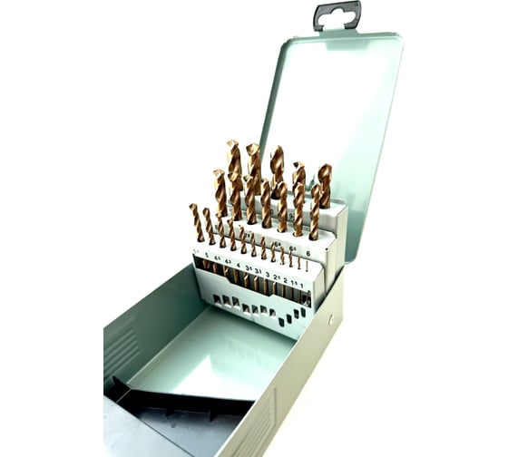 Изображение товара Набор сверл GSR DIN 338 HSSE 1,0-10,5 мм 24 шт B08347200
