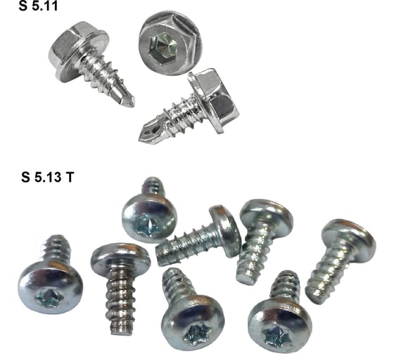 Изображение товара Винт самонарезающий Провенто 100шт. S 5.11