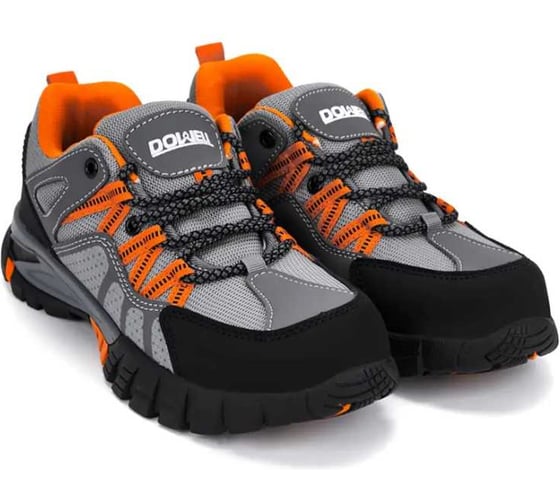 Изображение товара Полуботинки рабочие DOWELL кевларовая стелька, стальной подносок, серый/оранжевый, р-р 42 D82050-42