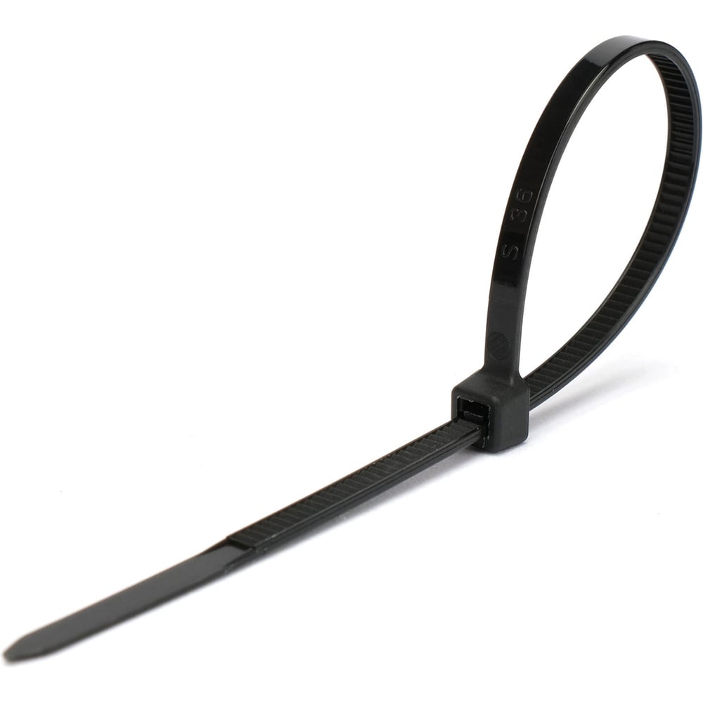 Изображение товара Пластиковые стяжки Cablexpert 550 мм х 7,6 мм черные 100 шт