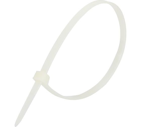 Изображение товара Стяжки пластиковые Cablexpert 500 мм х 7,6 мм, белые (100 шт.) NYT-500x7.6