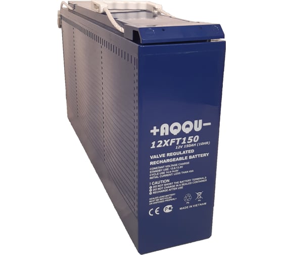 Изображение товара Батарея аккумуляторная AQQU для ИБП 12В, 150Ач 12XFT150