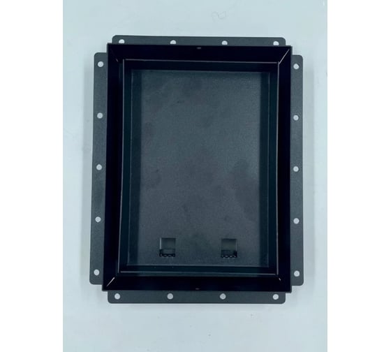 Изображение товара Решетка ВИЕНТО скрытого монтажа ПОД ПЛИТКУ 205*305 с лицевой панелью 175*275 черная РСМ2030-ПЛИТКА