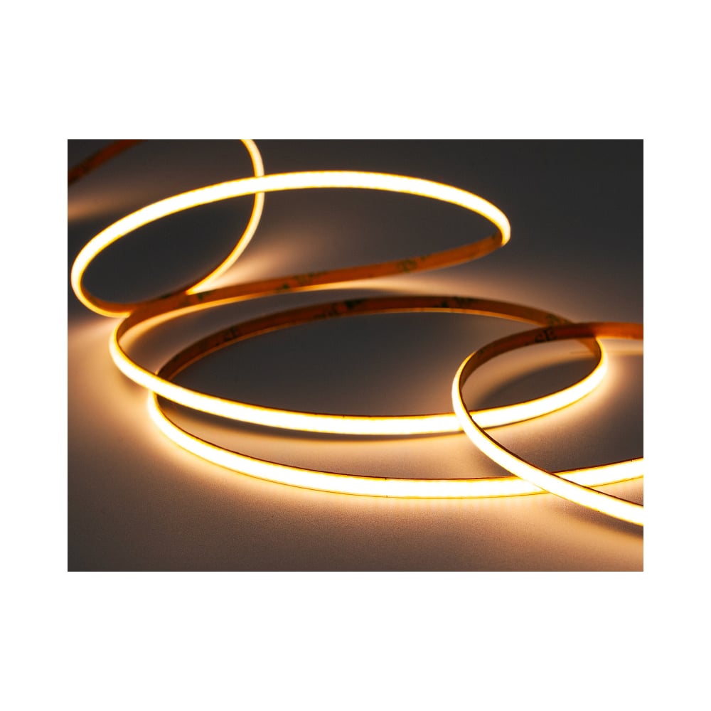 Изображение товара Светодиодная лента узкая LEDS POWER COB 480/м (8Вт/м) 24В теплая 4мм 008097
