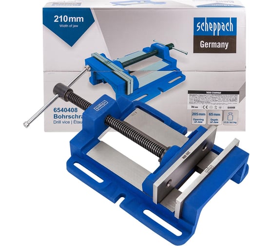 Изображение товара Тиски станочные Scheppach 210мм Sch-6540408(66064)
