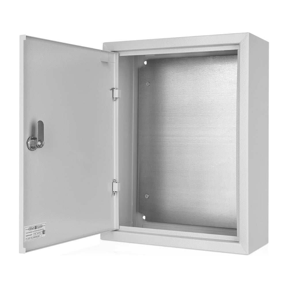 Изображение товара Щит с монтажной панелью ООО ЭЛМА IP31 580x310x220 сталь замок