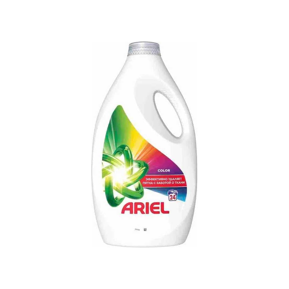 Изображение товара Гель для стирки Ariel Color 1.56 л для цветных тканей и яркости