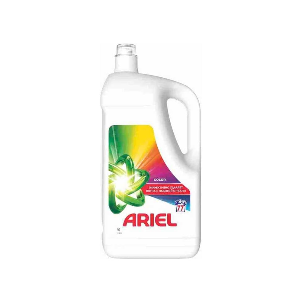 Изображение товара Гель для стирки Ariel Color 5л эффективное средство для цветных и белых тканей
