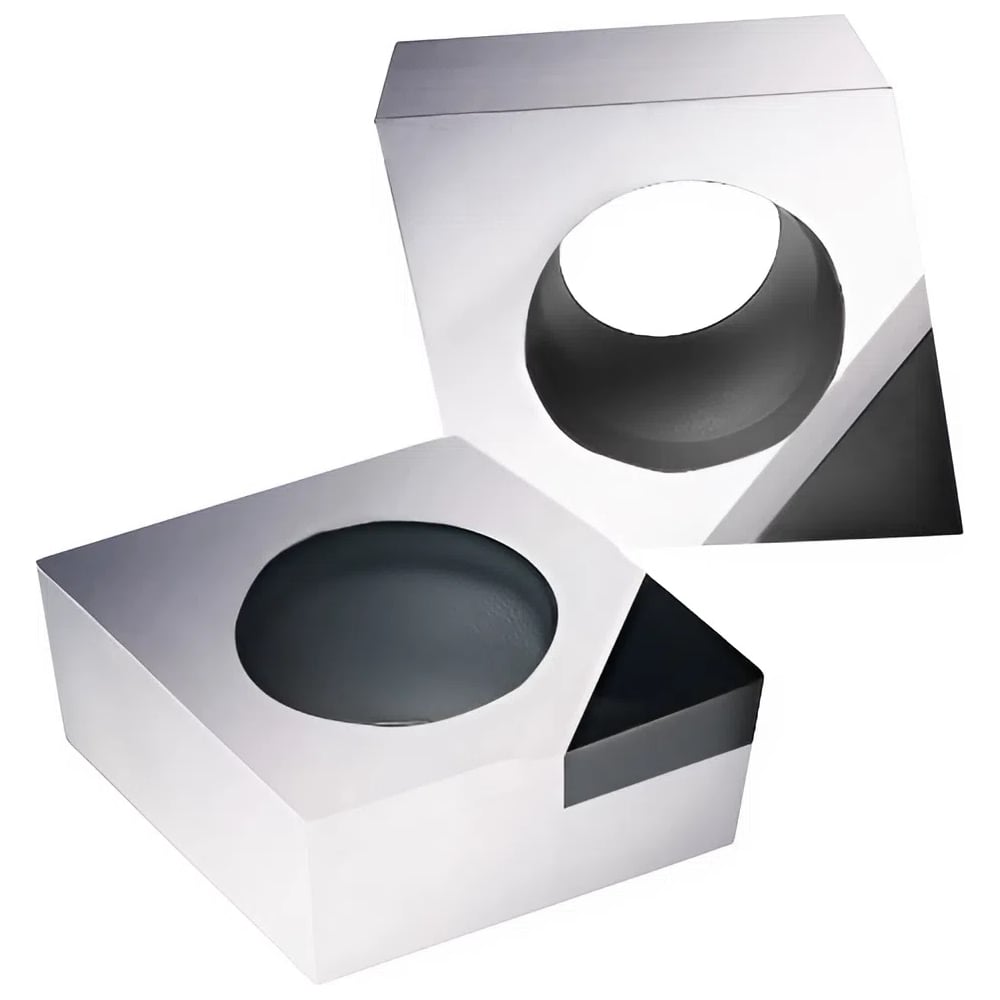 Изображение товара Пластина твердосплавная CCGT09T302-1N PCD20 с напайкой PCD (поликристаллический алмаз) 2 штуки в упаковке BGR CCGT09T3021NPCD20