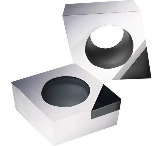 Изображение товара Пластина твердосплавная CCGT09T302-1N PCD20 с напайкой PCD (поликристаллический алмаз) 2 штуки в упаковке BGR CCGT09T3021NPCD20