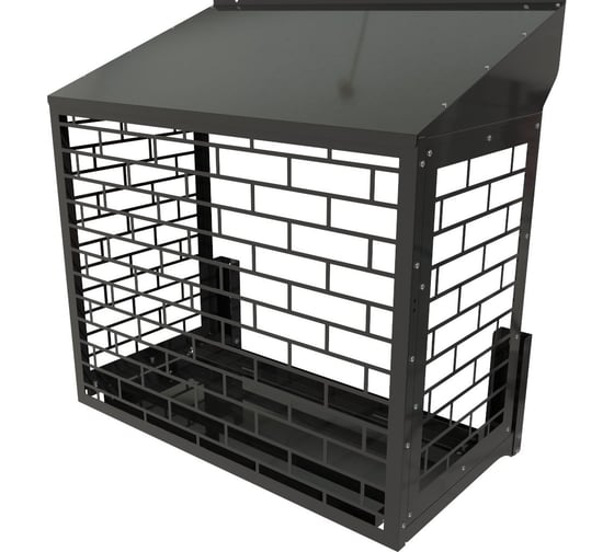 Изображение товара Корзина для кондиционера АрсеналЪ Кладка 1065x1300x728 Центральная, две боковые и нижняя панели с косой крышей КЧ-42-1300-К