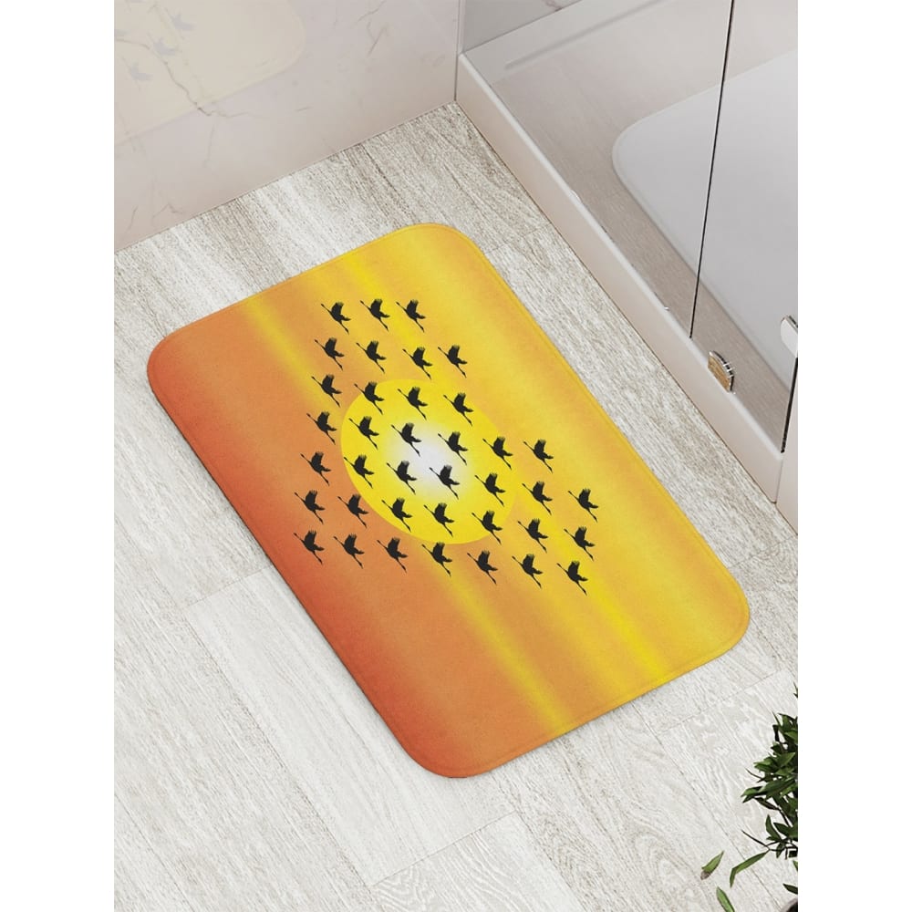 Противоскользящий коврик для ванной, сауны, бассейна JOYARTY - bath_3405