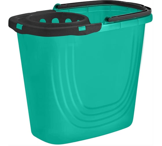 Изображение товара Ведро Моп с отжимом Spin&Clean Disco, 10 л, аквамарин 272781