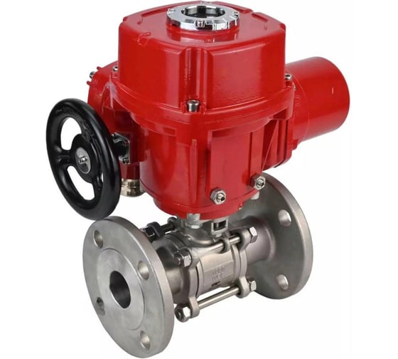 Изображение товара Кран DN.ru КШФПТ-ISO.316.180 Ду20 Ру40, электропривод взрывозащищенный EX-010 220В D160-68940