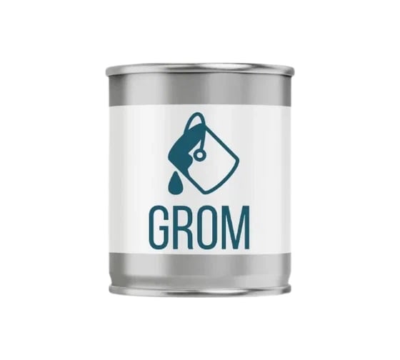 Изображение товара Аэрозольная грунт-эмаль Grom 3 в 1 краска по металлу и ржавчине, матовая, цвет белый, 0.52 л 63770