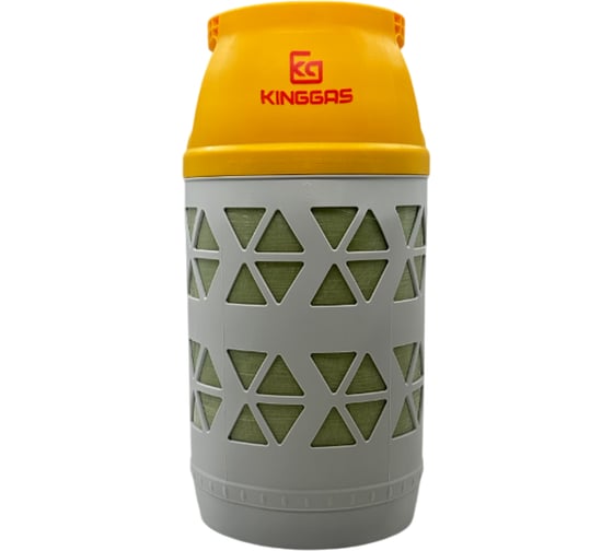 Изображение товара Композитный газовый баллон Газ За Час 27.4 л (желтый) 27,4 желтый