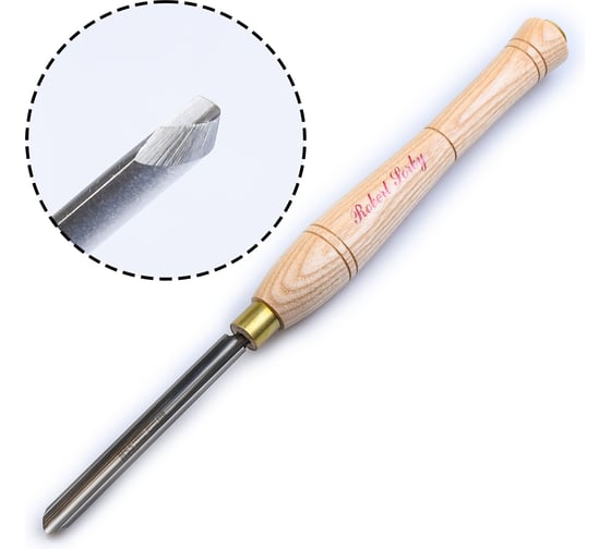 Изображение товара Резец токарный Robert Sorby HSS Continental Style Spindle Gouge, 12мм М00009006