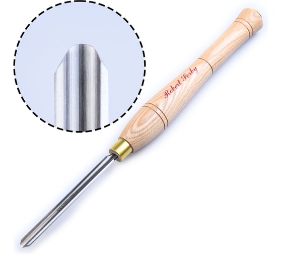 Изображение товара Резец токарный Robert Sorby HSS Continental Style Spindle Gouge, 8мм М00009005