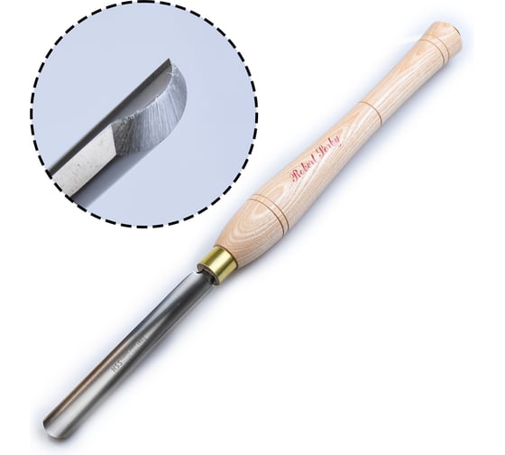 Изображение товара Резец токарный Robert Sorby HSS Standart Spindle Gouge, 19мм (3/4) М00009013