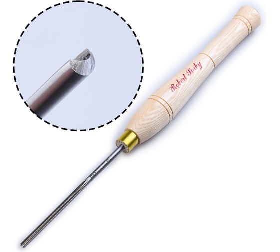 Изображение товара Резец токарный Robert Sorby HSS Standart Spindle Gouge, 6мм (1/4) М00009010
