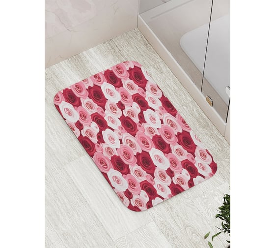 Изображение товара Коврик противоскользящий JoyArty "Чувственные розы" для ванной, сауны, бассейна, bath_10573