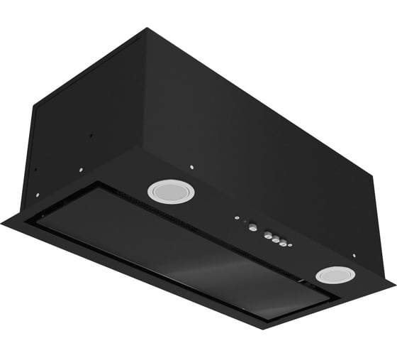 Изображение товара Кухонная вытяжка Elikor Cube 60П-650, Черный/черный 229363