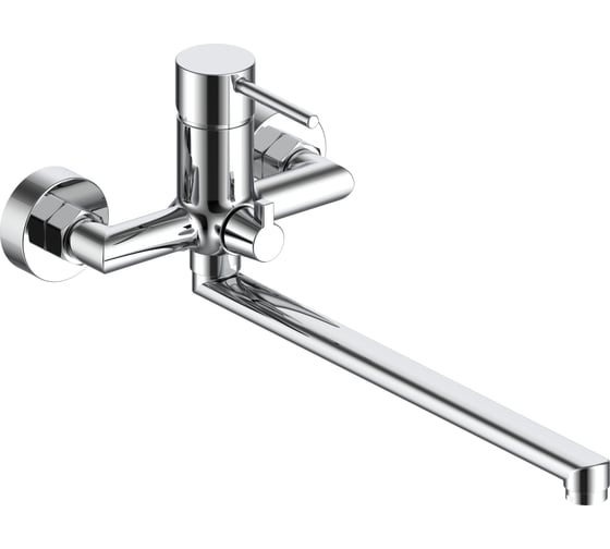 Изображение товара Смеситель для ванны и умывальника ARGOTECH JAVA d-35, керамбукса, L-образная, 325 мм, 44459