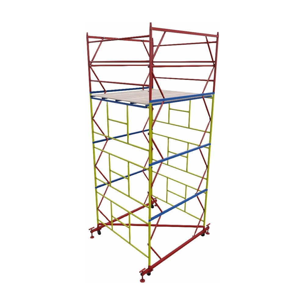 Изображение товара Вышка строительная BEFAST БВП 2,0x2,0 H=5,2м, модульная, сталь, максимальная высота 5,2 метра