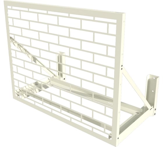 Изображение товара Корзина для кондиционера АрсеналЪ Кладка, 1065x1300x728, одна центральная панель КБ-10-1300-К