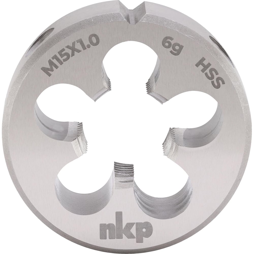 Изображение товара Плашка NKP М15 шаг 1.0мм HSS DIN EN 22568