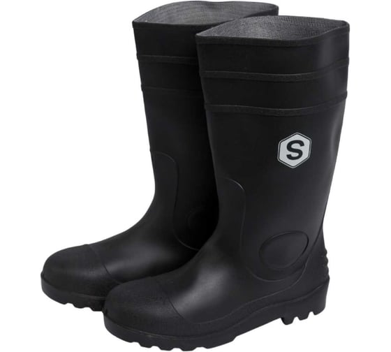 Изображение товара Сапоги ПВХ SAMGRUPP с металлическим подноском черные 41 р SAMC-064003041