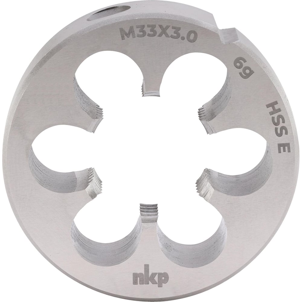 Изображение товара Плашка NKP М33 шаг 3.0мм DIN EN 22563 HSSE 6g 65x25мм