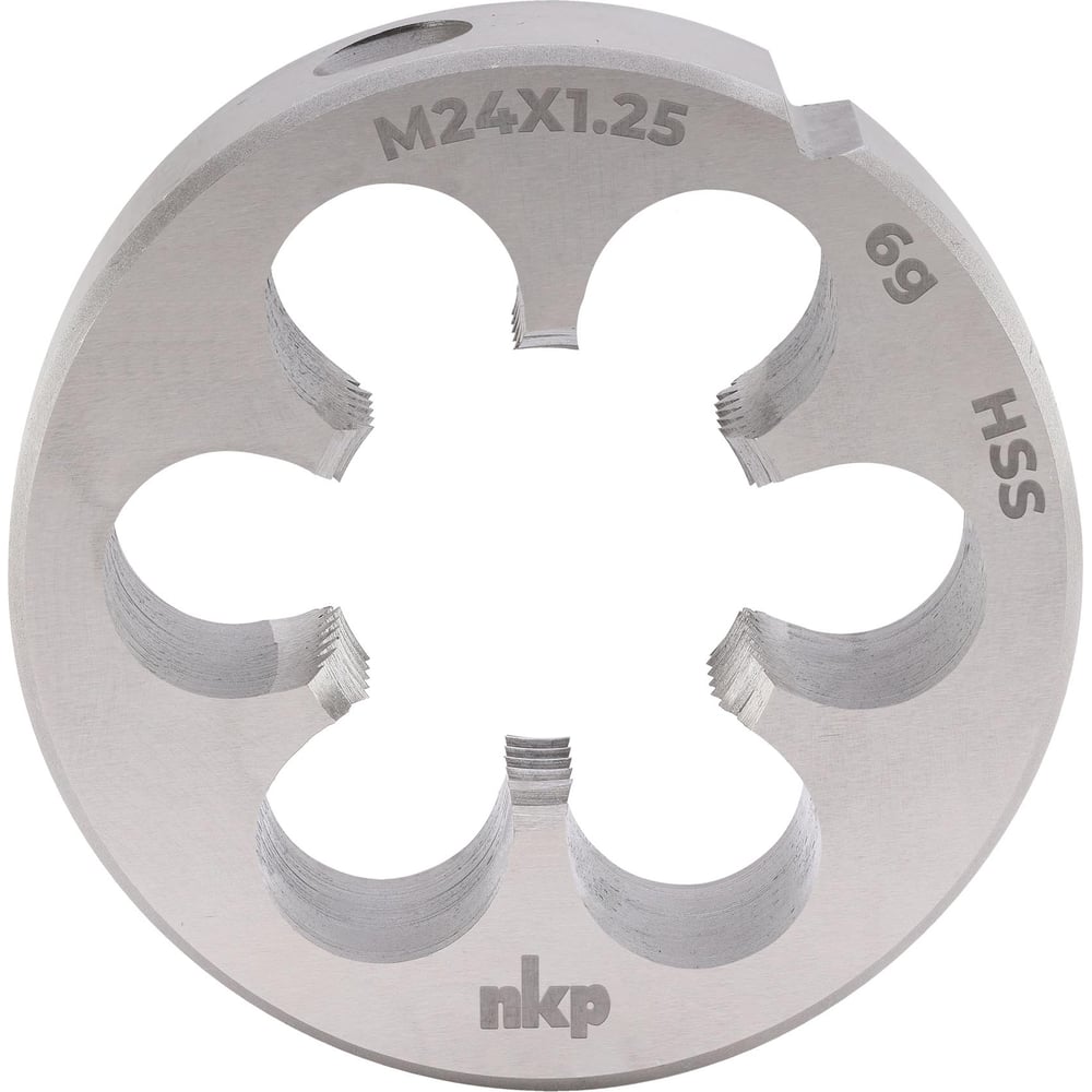 Изображение товара Плашка NKP М24 шаг 1.25мм DINEN22568 HSS 55x16мм