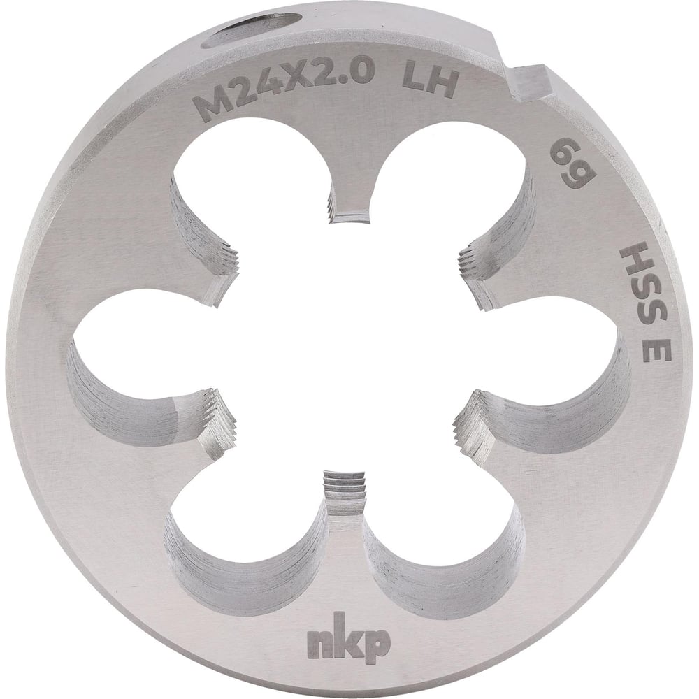 Изображение товара Плашка NKP левая М24 шаг 2.0 DIN EN 22568 сталь HSS-E 55x16 мм