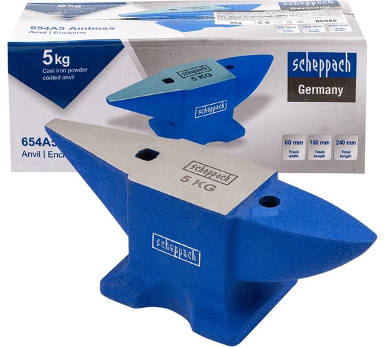 Изображение товара Наковальня Scheppach 5кг Sch-654A5(66077)