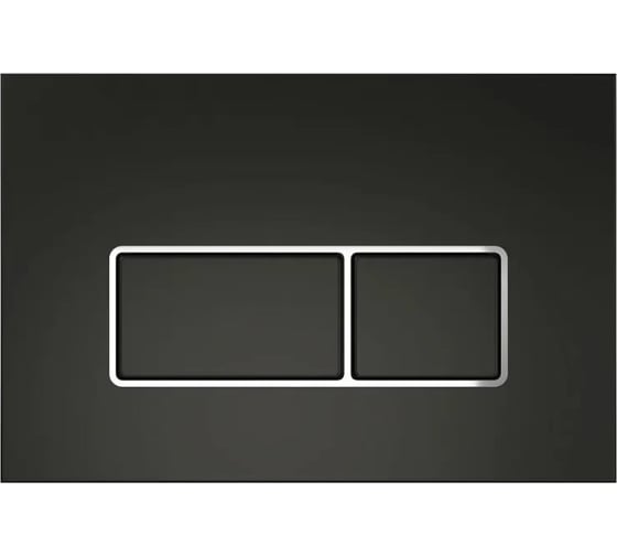 Изображение товара Клавиша смыва Maretti Umbria, черный/хром AC12UM-564