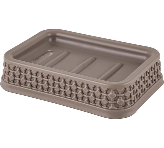 Изображение товара Мыльница PLAST TEAM Oslo шоколадный мокко 270485