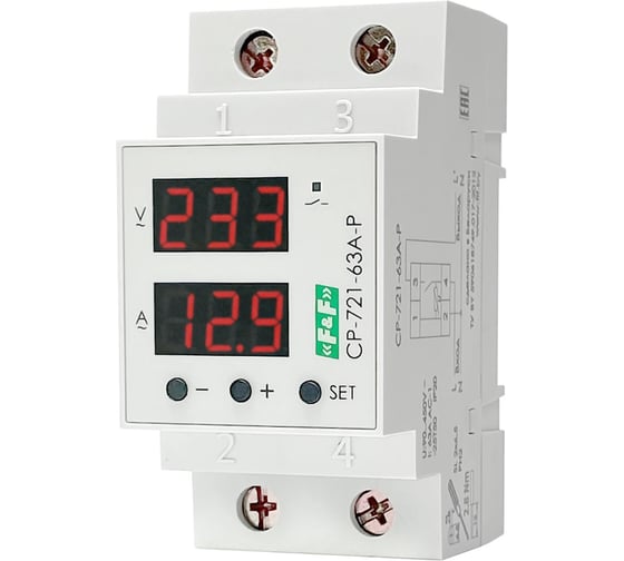 Изображение товара Реле контроля напряжения Евроавтоматика F&F CP-721-63A-P EA04.009.027