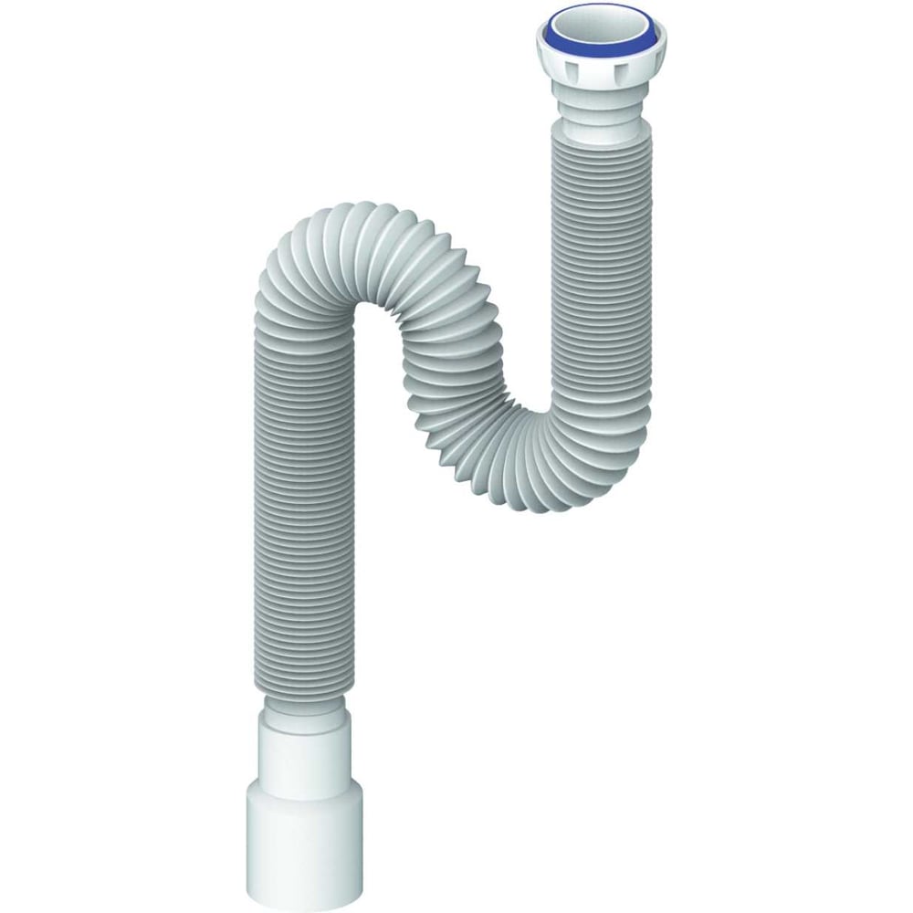 Изображение товара Гибкая труба с накидной гайкой 1½"–40/50 мм — универсальный сливной переходник Millennium PGRP4050